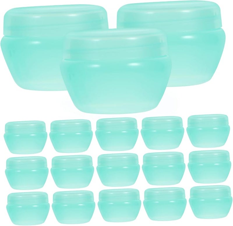 25 Pcs Travel Toiletry Bottles Plastic Jars TSA Approved Leakproof Lightweight - Image 1